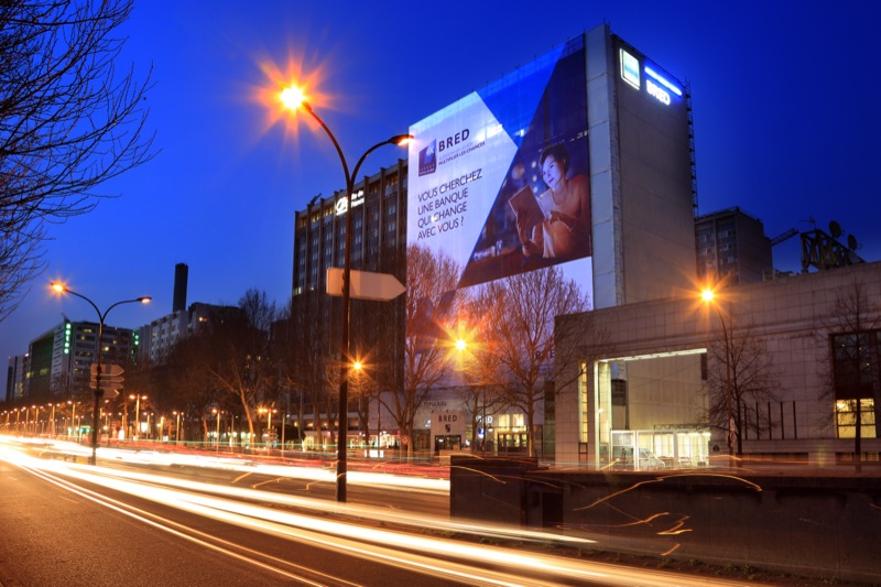 Toile événementielle BRED Banque Populaire