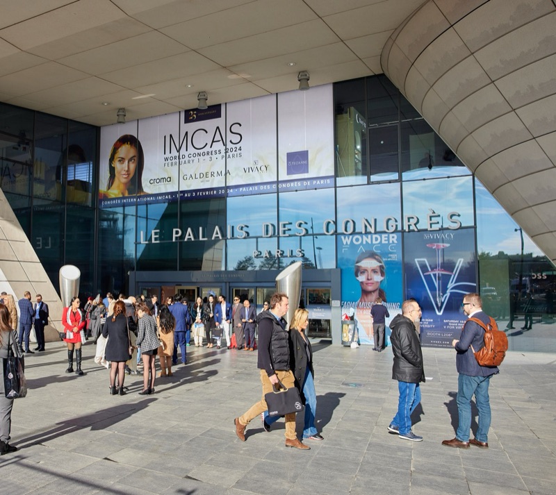 Signalétique IMCAS au Palais des Congrès