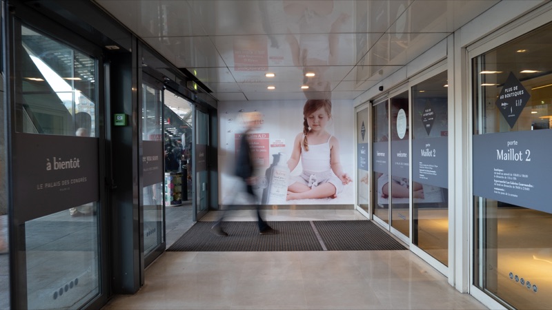 Signalétique Pierre Fabre au Palais des Congrès