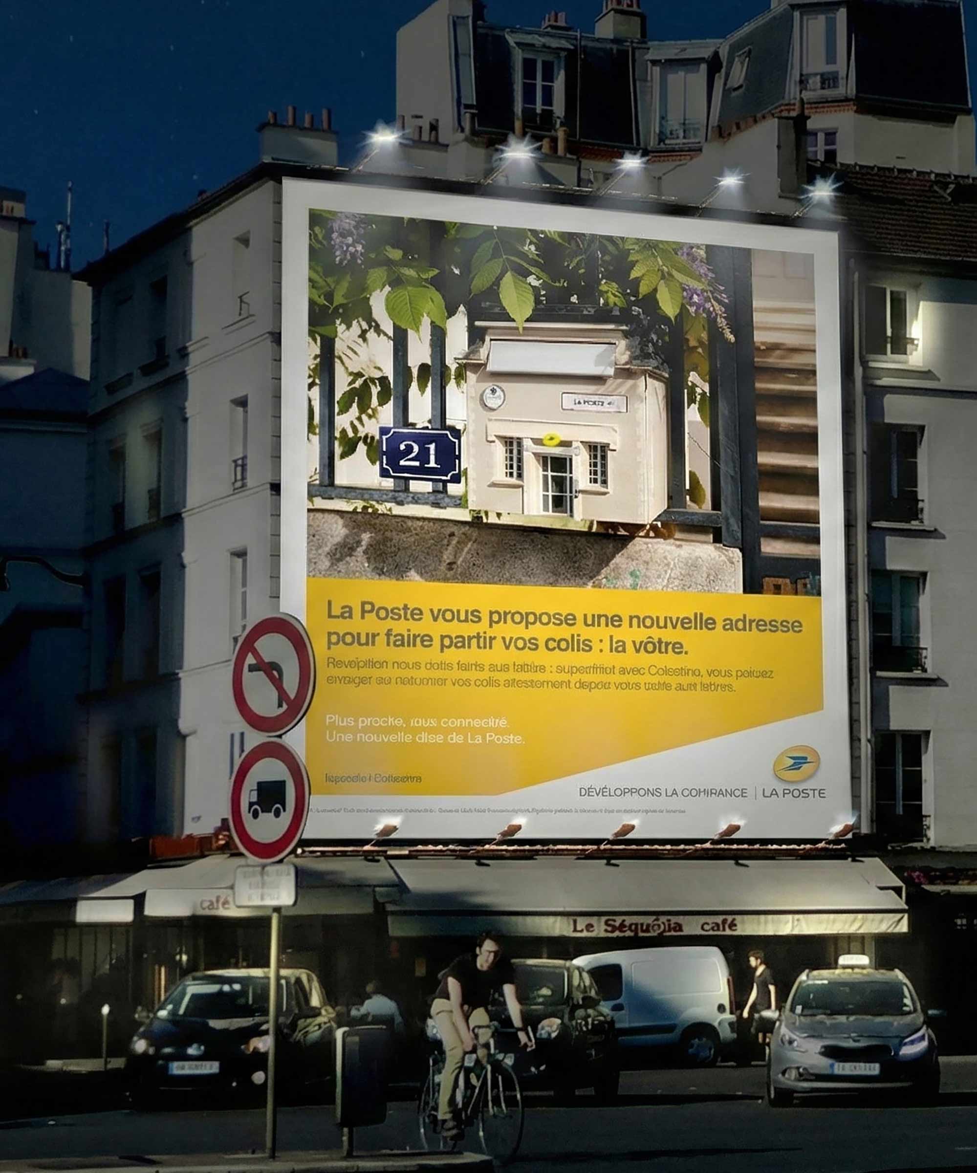 Installation 3D La Poste Colissimo