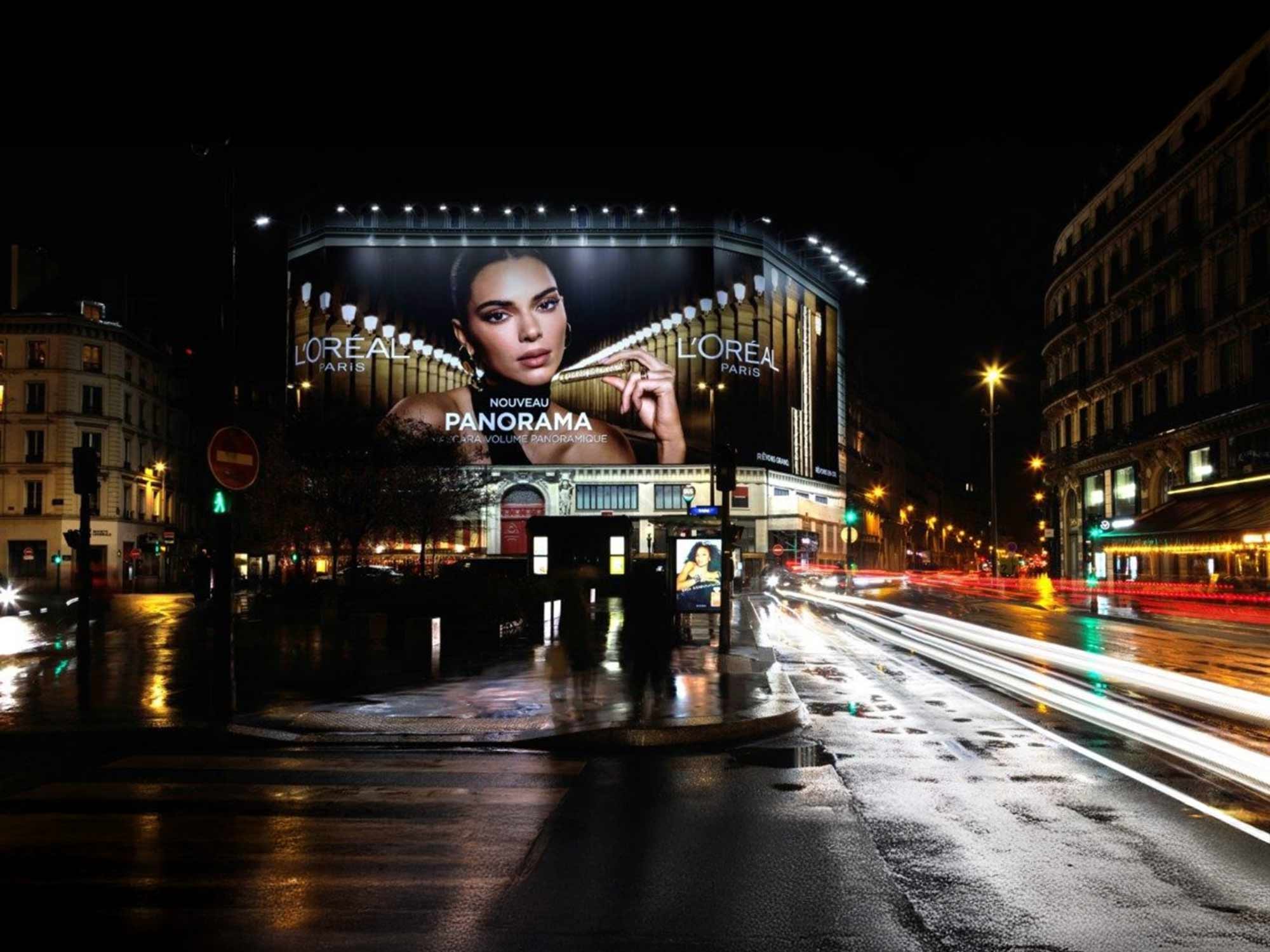 Toile événementielle L Oréal Panorama